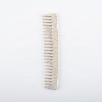 Plant degradable material hair comb household wide tooth comb personal care flat comb