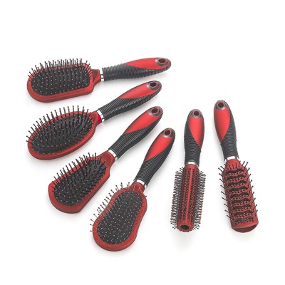 Professional custom hair brush dryer vent hair brush plastic massage brush