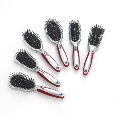 Factory customized hairdresser styling hair brush hair dryer ventilation brush massage brush