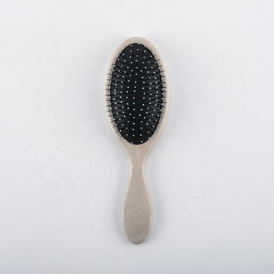 Plant degradable material detangling brush household scalp massager shampoo brush personal care hair brush