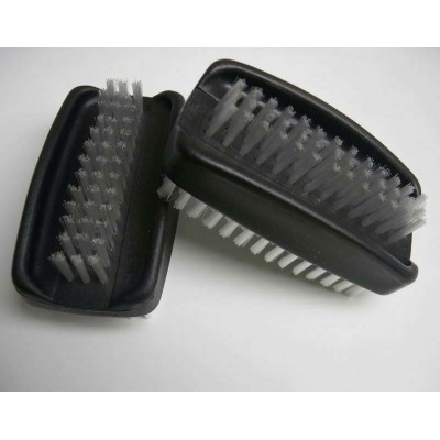 Plastic black double-sided nail brush,nail care product