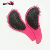 Plastic professional hair brush in new design