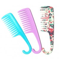 new wholesale wide tooth plastic hair comb