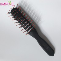 Unique new design plastic skeleton double sided hair brush