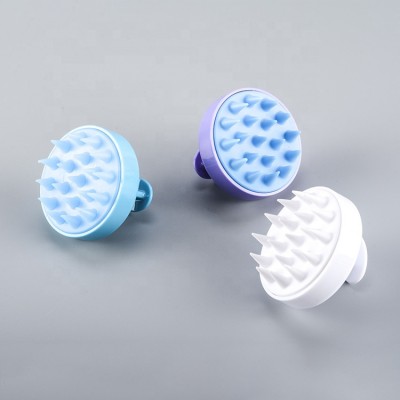 Home personal care shampoo brush plastic silicone scalp massage shower brush