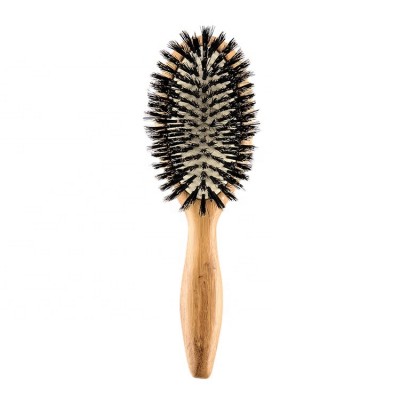 100% natural wood comb hair wood cushion hair brush boar bristle wooden hair brush